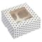 Black & White Polka Dot Cupcake Boxes by Celebrate It®